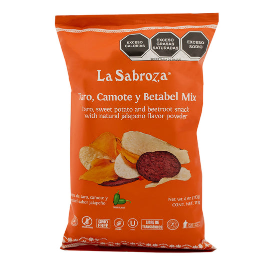 Veggie Chips Taro, Camote y Betabel Mix Jalapeño