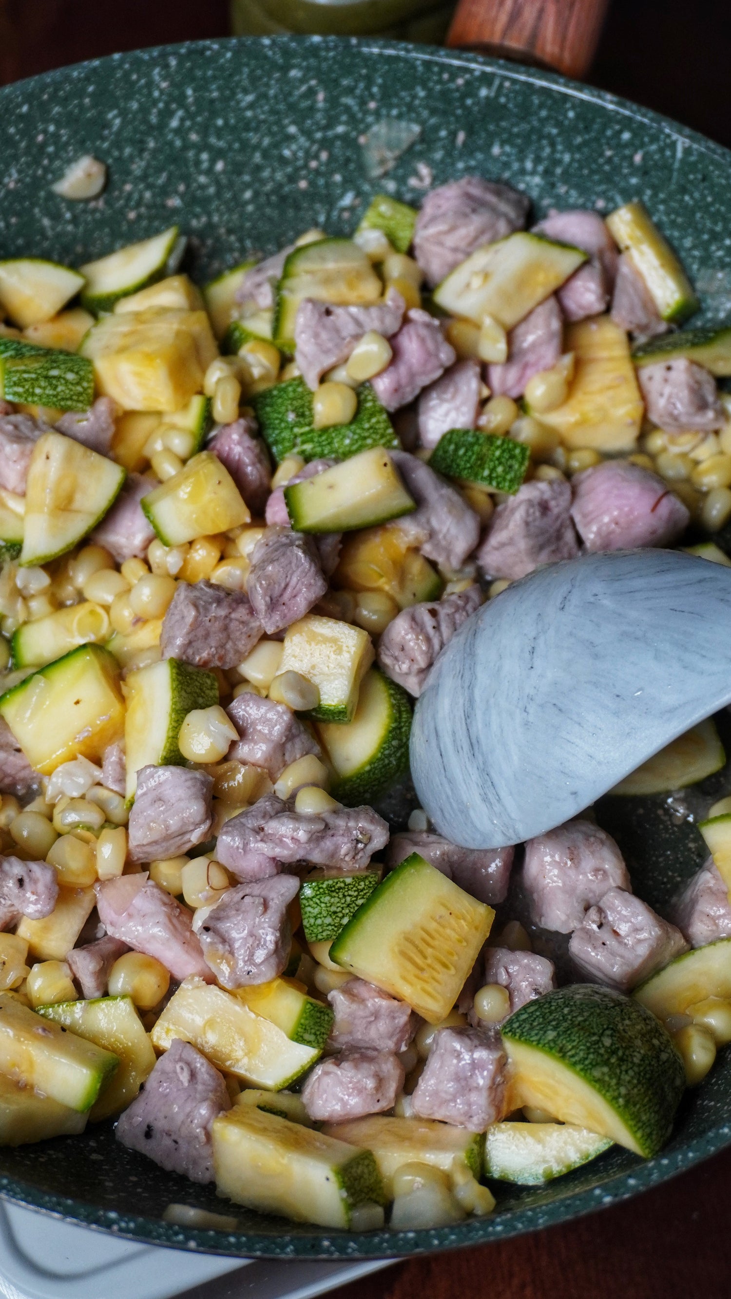 Calabacitas en salsa verde