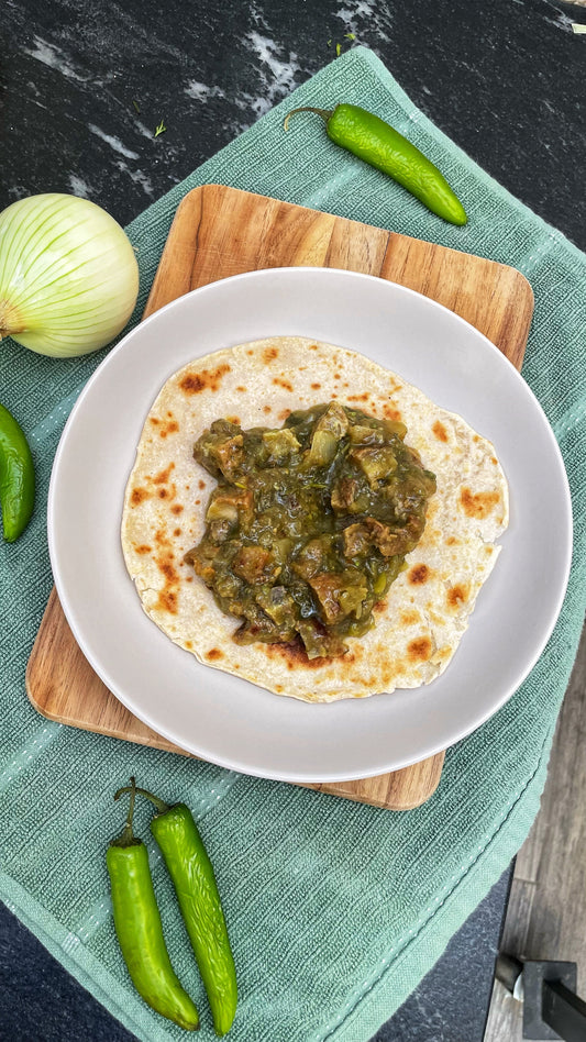 Chicharrón en Salsa Verde