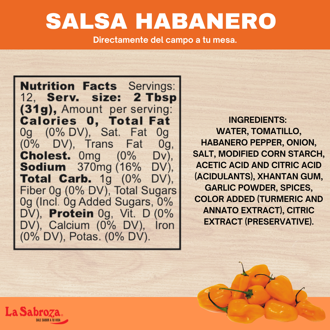 Premium Habanero Sauce