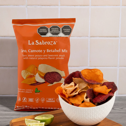 Veggie Chips Taro, Camote y Betabel Mix Jalapeño